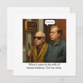 Invitation Ted was skim. T-Shirt (Devant / Derrière)