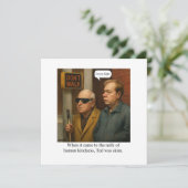 Invitation Ted was skim. T-Shirt (Debout devant)