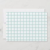 Invitation Teddy Bear Avion Boy Baby shower Photo (Dos)