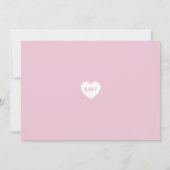 Invitation Teddy Bear Baby shower Invitation, arrière - plan  (Dos)