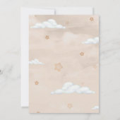 Invitation Teddy Bear Baby shower Invitation, "Bearly Wait" (Dos)