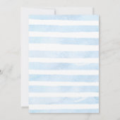 Invitation Teddy Bear Baby shower On Peut Attendre (Dos)