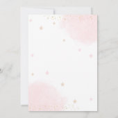 Invitation Teddy Bear Balloon Girl Bearly Wait Baby shower (Dos)