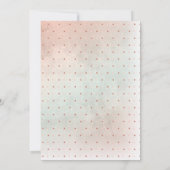 Invitation Teddy Bear Balloons Girl Baby shower virtuel (Dos)