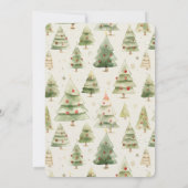 Invitation Teddy Bear Bearly Wait Baby shower de vacances (Dos)