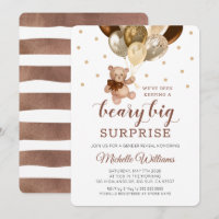 Teddy Bear Beary Big Surprise Genre Reveillez