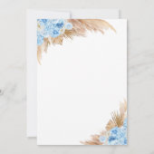 Invitation Teddy Bear Blue Boy Bearly Wait Baby shower (Dos)