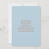 Invitation Teddy Bear Drive par Baby shower Boy (Dos)