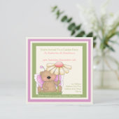Invitation Teddy Bear Garden (Debout devant)