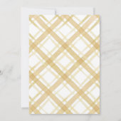 Invitation Teddy Bear Lune Baby shower neutre pour les femmes (Dos)