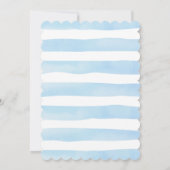 Invitation Teddy Bear Nous Pouvons Attendre Baby shower (Dos)