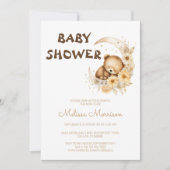 Invitation Teddy Bear par Baby shower SFD (Devant)