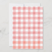 Invitation Teddy Bear Pique-nique Anniversaire Fête Invitatio (Dos)