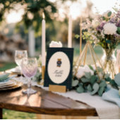 Invitation Teddy Bear Polo Baby Shower Table Number Card