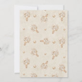 Invitation Teddy Bear Qui Connaît Maman Meilleur Baby shower (Dos)