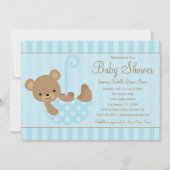 Invitation Teddy| Bleu (Devant)