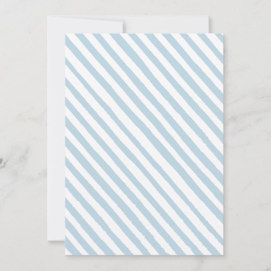 Invitation Teddy ours chaud ballon gonflable bébé garçon douc (Dos)