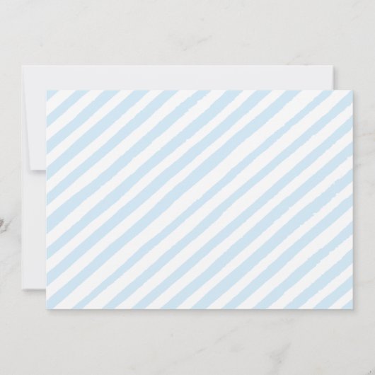 Invitation Teddy ours lune et étoiles photo baby shower (Dos)