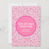 Invitation Tee Time Celebration – League Party Invite (Devant)