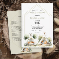 Teepee bohème confortable pour enterrement de vie