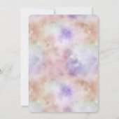 Invitation Teinture tie-up Rose Violet (Dos)