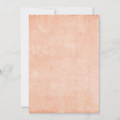 Invitation Téléchargement numérique instantané du Mariage Cor (Dos)