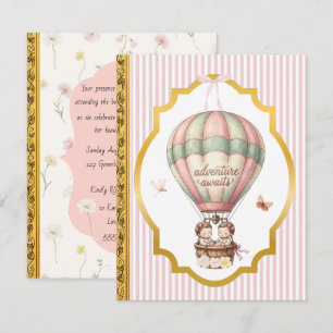Invitation Téléchargement numérique pour la baby shower de ju