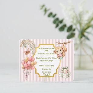 Invitation Téléchargement numérique pour l'anniversaire de Pe