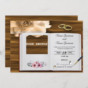 Invitation Télécharger vos photos