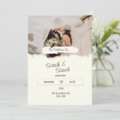 Invitation Télégramme "Mariage de rêve" (Debout devant)