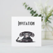 Invitation Téléphone (Debout devant)