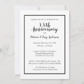 Invitation TELLE ANNÉE - Noces de mariage & Photo Nous sommes (Dos)