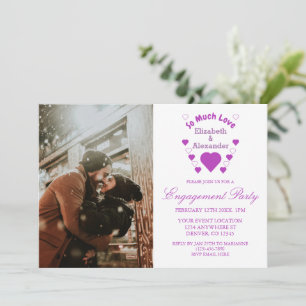 Invitation Tellement d'amour Mariage