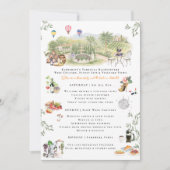 Invitation Temecula Wine Country Bachelorette Itinerary (Devant)