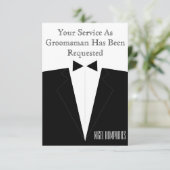 Invitation témoin ou garçon d'honneur (Debout devant)