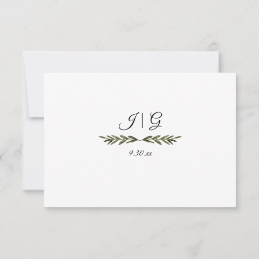 Invitation TEMPLATE Élégant floral rose burgundy orné d'or (Dos)