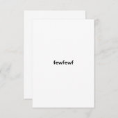 Invitation Template Test (Devant / Derrière)