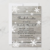 Invitation Temps de boire du champagne pour la future mariée  (Dos)