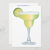 Invitation Temps de margarita (Devant / Derrière)