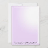 Invitation Temps de partie (Dos)