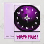 Invitation Temps de partie (Devant / Derrière)