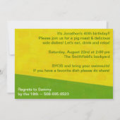 INVITATION TEMPS DE PIG PICKIN (Dos)