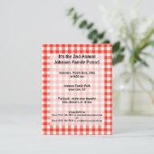 Invitation Temps de pique-nique (Debout devant)