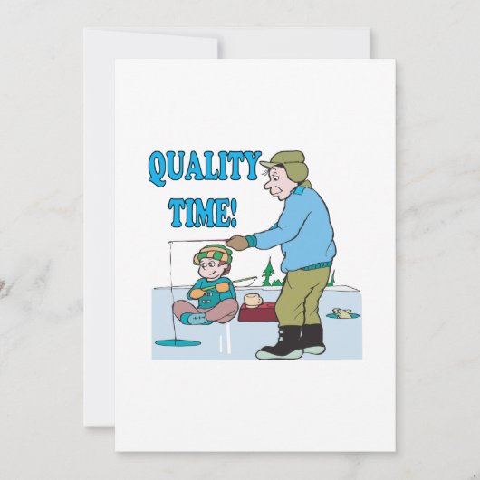 Invitation Temps de qualité (Devant)