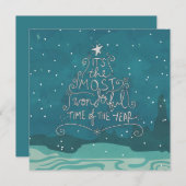 Invitation Temps le plus merveilleux (Devant / Derrière)