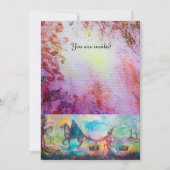 Invitation TEMPTATION Chevalier foncé Devil Trésor bleu pourp (Devant)