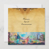 Invitation TEMPTATION Chevalier sombre, Parchemin au trésor d (Dos)