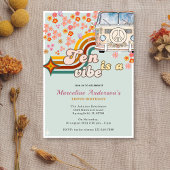 Invitation Ten est un Vibe Daisy Van Floral 10e anniversaire