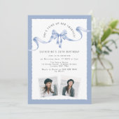 Invitation Tendance à son anniversaire de vingt ans (Debout devant)