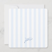 Invitation Tendance de mariage de douche de fruits de mer des (Dos)